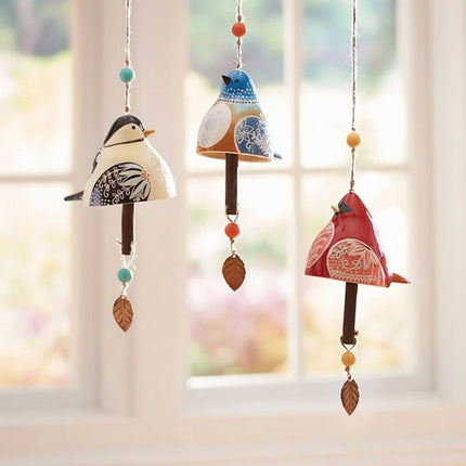 Wind Chimes Hanging Bird, Resin Bird Wind Chimes for Garden Decoration Outdoor, Wind Chime for Outdoor Patio Decor_06