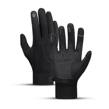 Winter Gloves Touchscreen, Windproof Warm Gloves for Cold Hands with Fleece Lining, Water Resistant Thermal Gloves_08