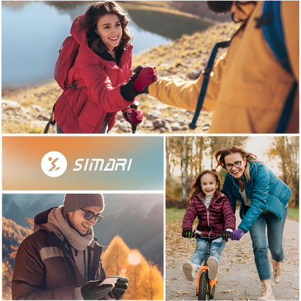 Winter Touchscreen Gloves for Active Outdoor Use | Thermal Non-Slip Design for Warmth and Control