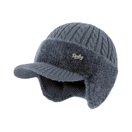 Winter Hat Trapper Ear Flap Knit Cap with Insulated Fleece Lining | Cold Weather Protection for Outdoor Activities