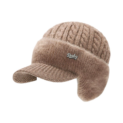 Winter Hat Trapper Ear Flap Knit Cap with Insulated Fleece Lining | Cold Weather Protection for Outdoor Activities