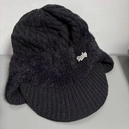 Winter Hat Trapper Ear Flap Knit Cap with Insulated Fleece Lining | Cold Weather Protection for Outdoor Activities