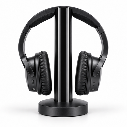 Wireless Headphones for TV, Wireless Over Ear Headphones with 160 ft Range, Wireless TV Headset with Volume Control_01