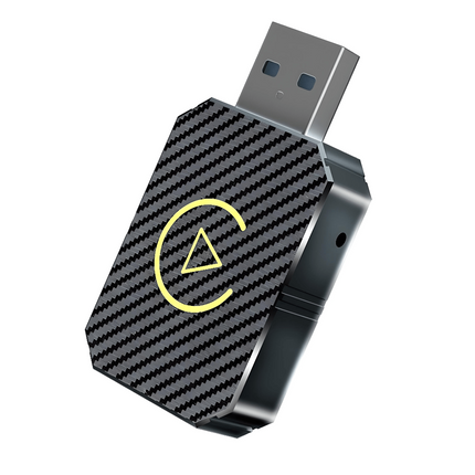 Wireless USB Car Adapter for Apple CarPlay & Android Auto | Compact Module for Hands-Free Smartphone Integration