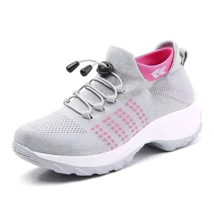 Supportive Women's Sneakers with Flexible Upper | Athletic Design for Everyday Comfort and Stability