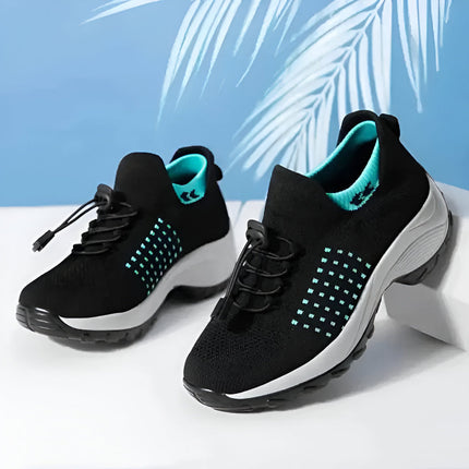 Supportive Women's Sneakers with Flexible Upper | Athletic Design for Everyday Comfort and Stability
