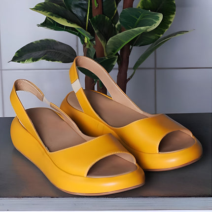 Open Toe Slingback Sandals for Women | Comfortable Walking Shoes for Casual Outings and Everyday Wear