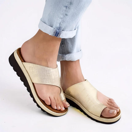 Women's Sandals Slip On with Open Toe Design | Comfortable Casual Walking Slides for Everyday Wear