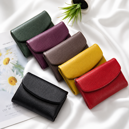 RFID Wallet for Women with Slim Bifold Design and Coin Pocket | Organized Daily Carry for Cards and Cash