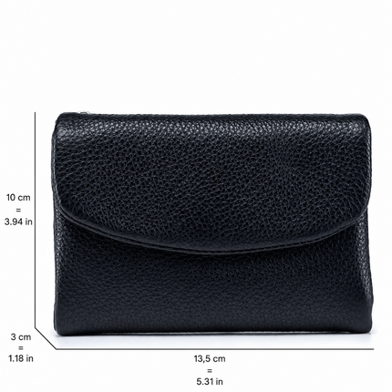 RFID Wallet for Women with Slim Bifold Design and Coin Pocket | Organized Daily Carry for Cards and Cash