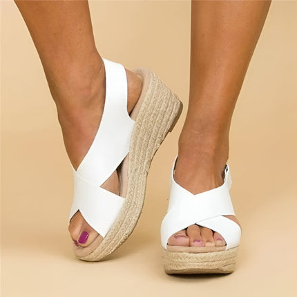 Women's Wedge Espadrilles with Ankle Strap | Comfortable Summer Sandals for All-Day Style