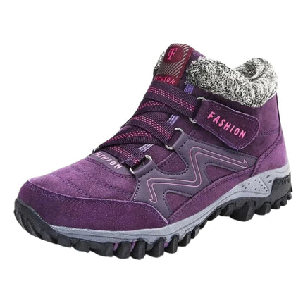 Waterproof Winter Boots for Women with Insulated Interior | Non-Slip Ankle-Height Design for Cold Weather Comfort