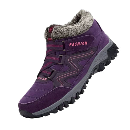 Waterproof Winter Boots for Women with Insulated Interior | Non-Slip Ankle-Height Design for Cold Weather Comfort