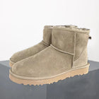 Womens Boots, Sheepskin Boots with Genuine Sheepskin Lining and Suede Upper, Womens Winter Boots with Mini Platform