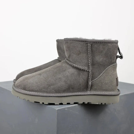 Womens Boots, Sheepskin Boots with Genuine Sheepskin Lining and Suede Upper – image 4