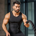 Sweat Vest Neoprene, Workout Vest Adjustable with Front Zipper, Sauna Vest for Gym and Fitness Body Training_00