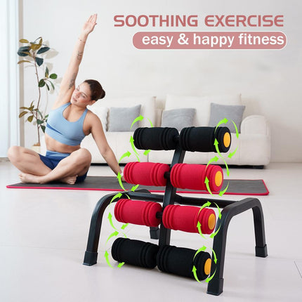 Ab Trainer Fitness Machine with Assisted Resistance | Low-Impact Core Workout for Home Gym