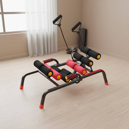 Ab Trainer Fitness Machine with Assisted Resistance | Low-Impact Core Workout for Home Gym