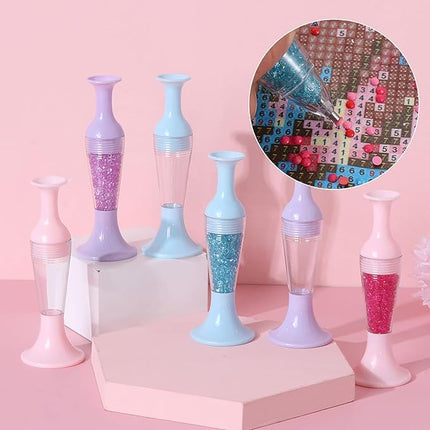 Diamond Art Pen with Flower Pot Design, Diamond Painting Pens 3 Pack
