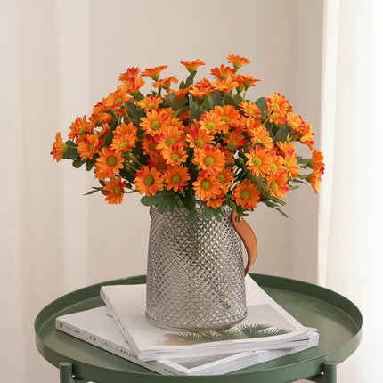 Artificial Daisy Bouquet Table Centerpiece for Home Decor | Cheerful Floral Arrangement for Special Occasions