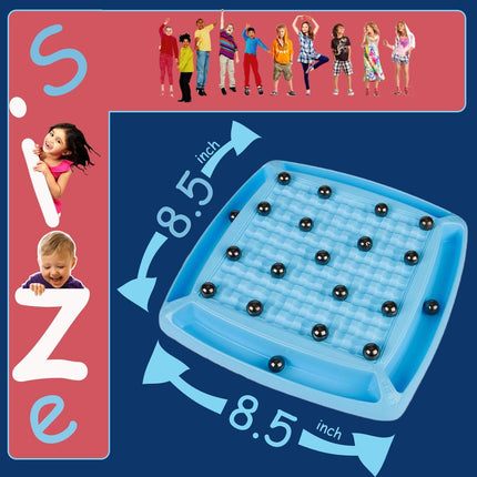 2 Player Games, Strategy Game with 10 Magnetic Pieces per Player – image 7