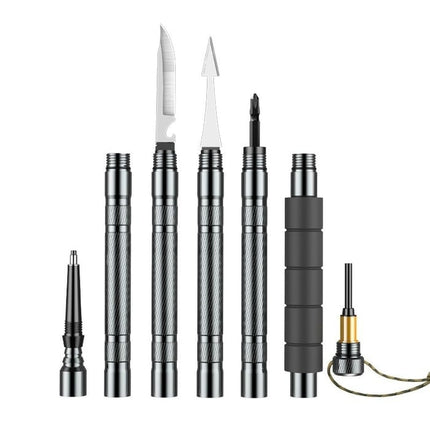 Walking Sticks for Hiking, Adjustable Hiking Stick with Hidden Survival Kit – image 6