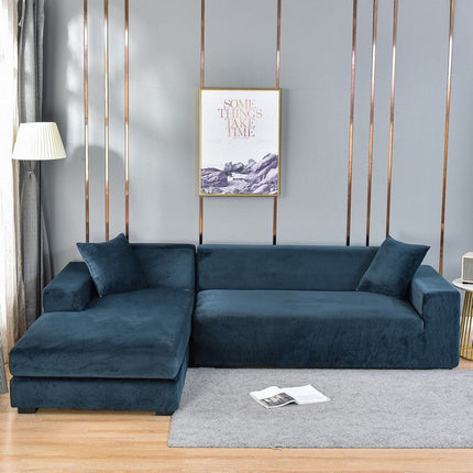 Stretchable Sofa Cover with Anti-Slip Design | Easy Fit for Furniture Protection