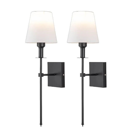 Rechargeable Wireless Wall Light (2 Pack) with Remote Control | Elegant Cord-Free Illumination for Any Room