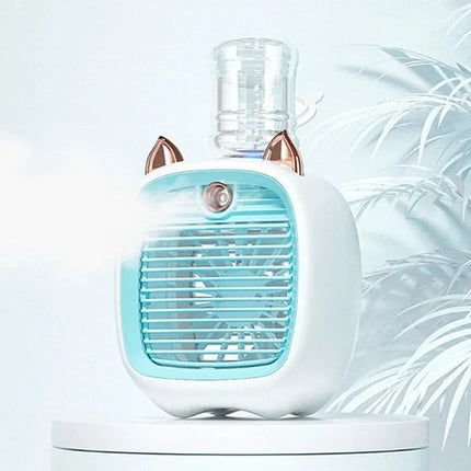 Portable Air Conditioner Fan with Adjustable Speed & Oscillation | Compact Cooling Solution for Home and Office