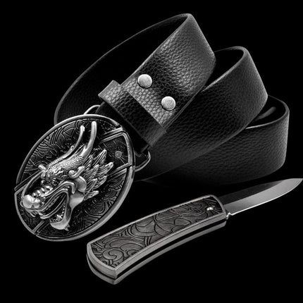 Self-Defense Belt with Hidden Knife Compartment | Discreet Protection Gear