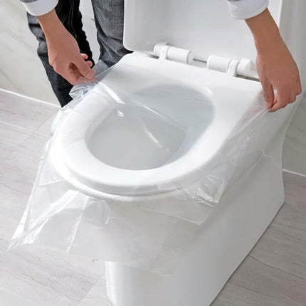Disposable Toilet Seat Covers, Waterproof Individually Wrapped Seat Protectors for Travel and Public Restrooms