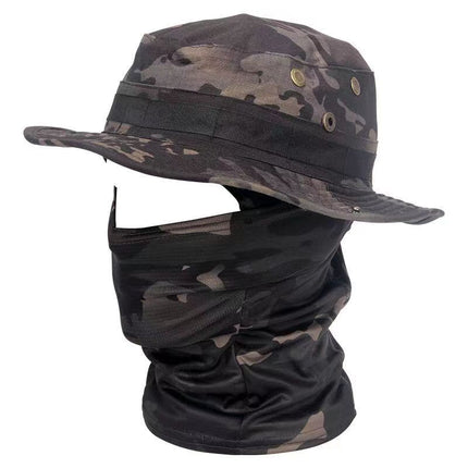 Sun Protection Hat with Adjustable Face Cover | Lightweight Design for Ultimate UV Defense