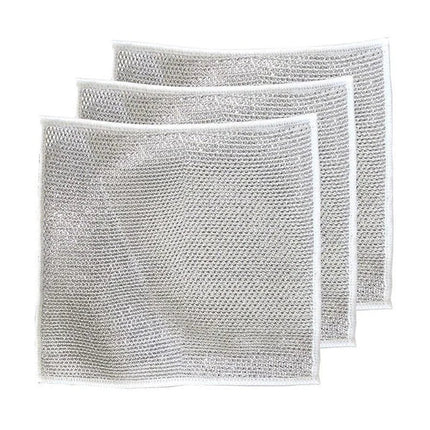 Wire Cleaning Rags, Reusable Cleaning Cloths for Kitchen and Bathroom – image 9