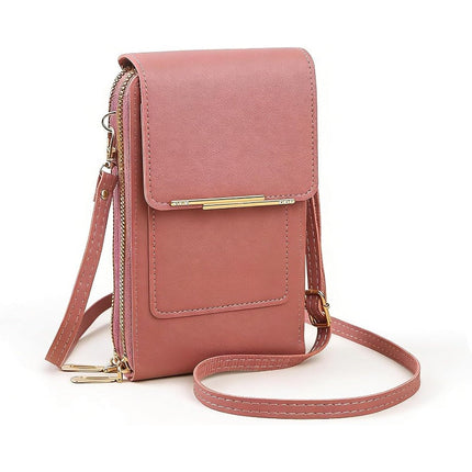 RFID Blocking Wallet Crossbody Phone Bag, Anti Theft Phone Wallet with Touchscreen Window – image 10