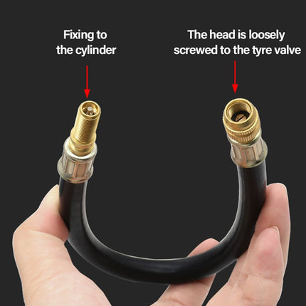Valve Stem Extenders, Angled Copper Tire Valve Extender with Caps, Car Accessories for Trucks and Motorcycles – image 7