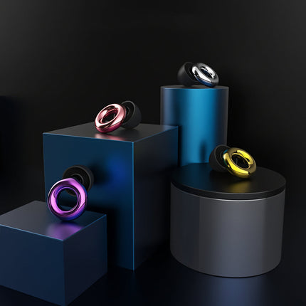 Reusable Silicone Ear Plugs for Noise Reduction | Comfortable Earbuds for Sleep, Study, and Travel