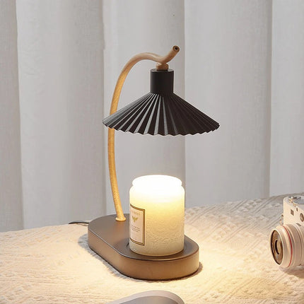 Candle Warmer Lamp with LED Light & Elegant Design | Flameless Wax Melter for Warm Ambient Glow