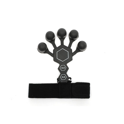 Silicone Finger Strength Trainer, Compact Portable Grip and Finger Exerciser for Climbing, Tennis and Guitar
