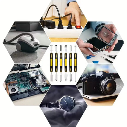 Electronics Repair Kit with ESD Safe Precision Pry Tools, Opening Tool Set for Phones, Laptops and Cameras