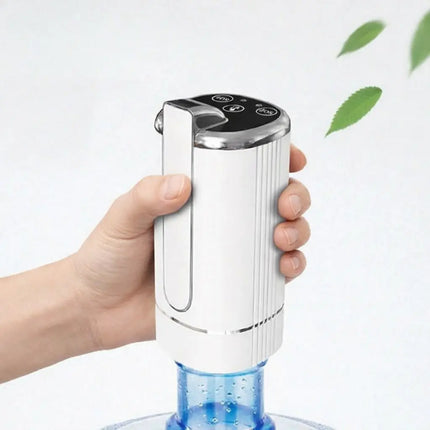 Water Bottle Pump with One-Touch Operation, Motorized Drinking Water Dispenser Pump for Large Water Jugs