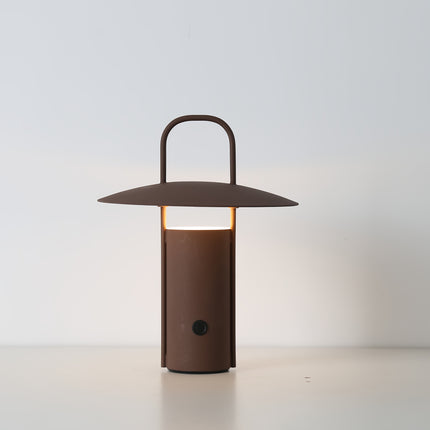 Wireless LED Touch Lamp with Three Colour Modes | USB Rechargeable Metal Light for Indoor & Outdoor Elegance