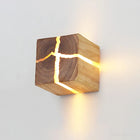 Wall Sconce Hand Carved Wood, LED Wall Light with Resin Inlay, Plug In Wall Lamp for Bedroom and Hallway Stairway_08