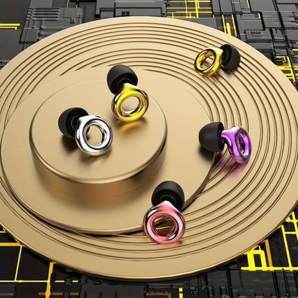 Reusable Silicone Ear Plugs for Noise Reduction | Comfortable Earbuds for Sleep, Study, and Travel