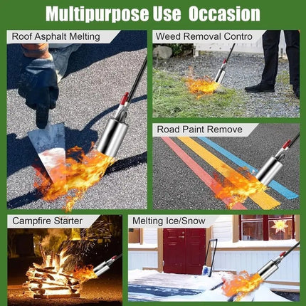 Propane Torch Weed Burner, Propane Weed Torch with Push Button Igniter – image 6