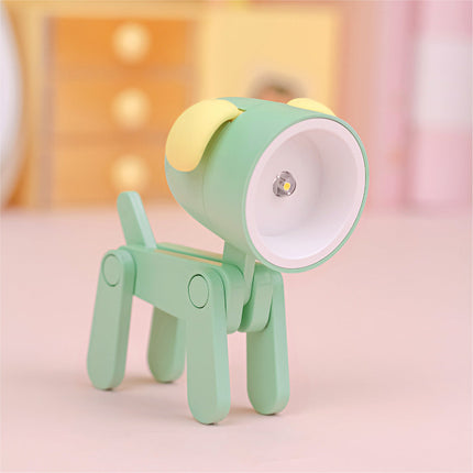 Animal Night Light for Kids, Puppy and Deer Shaped Bedside Lamp in 6 Colors, Soft Glow Lamp for Nursery