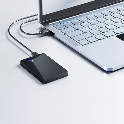 External Hard Drive Portable SSD with Slim Design | Everyday File Storage and Backup for Personal Computers