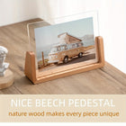 Picture Frame 6 Inch, Wooden Picture Frame with Acrylic Cover, Modern Photo Frame for Desk, Housewarming Gift_10