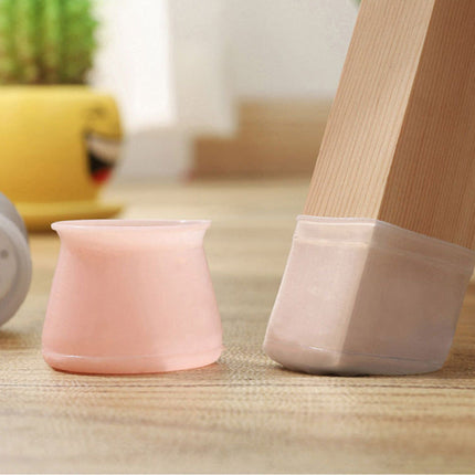 Chair Leg Caps (20PCS) with Noise Reduction Design | Protect Floors from Scratches