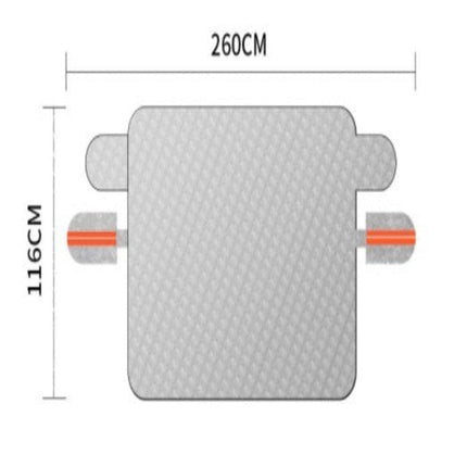 Car Windshield Snow and Ice Cover with Magnetic Hold | All-Weather Protector for Year-Round Clarity