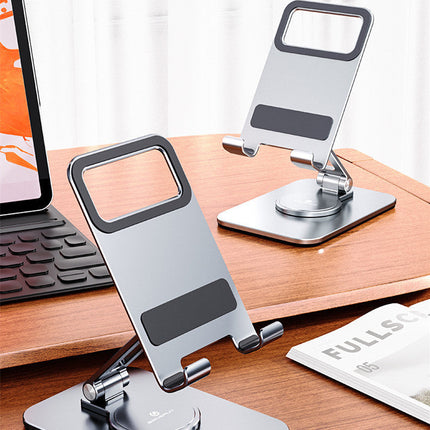 Adjustable Phone and Tablet Stand for Desk, Height and Angle Adjustable Holder for Video Calls